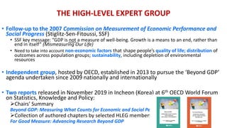 Joseph E. Stiglitz - HLEG event "Beyond GDP: What counts for economic ...