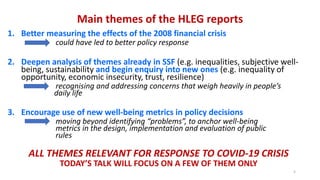 Joseph E. Stiglitz - HLEG event "Beyond GDP: What counts for economic ...