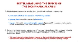Joseph E. Stiglitz - HLEG event "Beyond GDP: What counts for economic ...