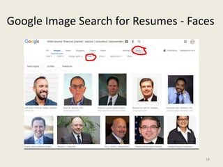 Google Image Search for Resumes - Faces
18
 