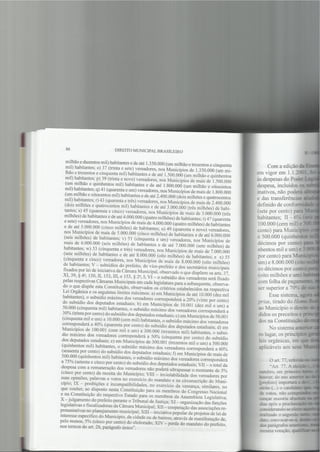 Direito Municipal Brasileiro. Capítulo II