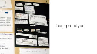 MICROSOFT IDEACAMP UX WORKSHOP 
Paper prototype 
http://www2.warwick.ac.uk/ 
 