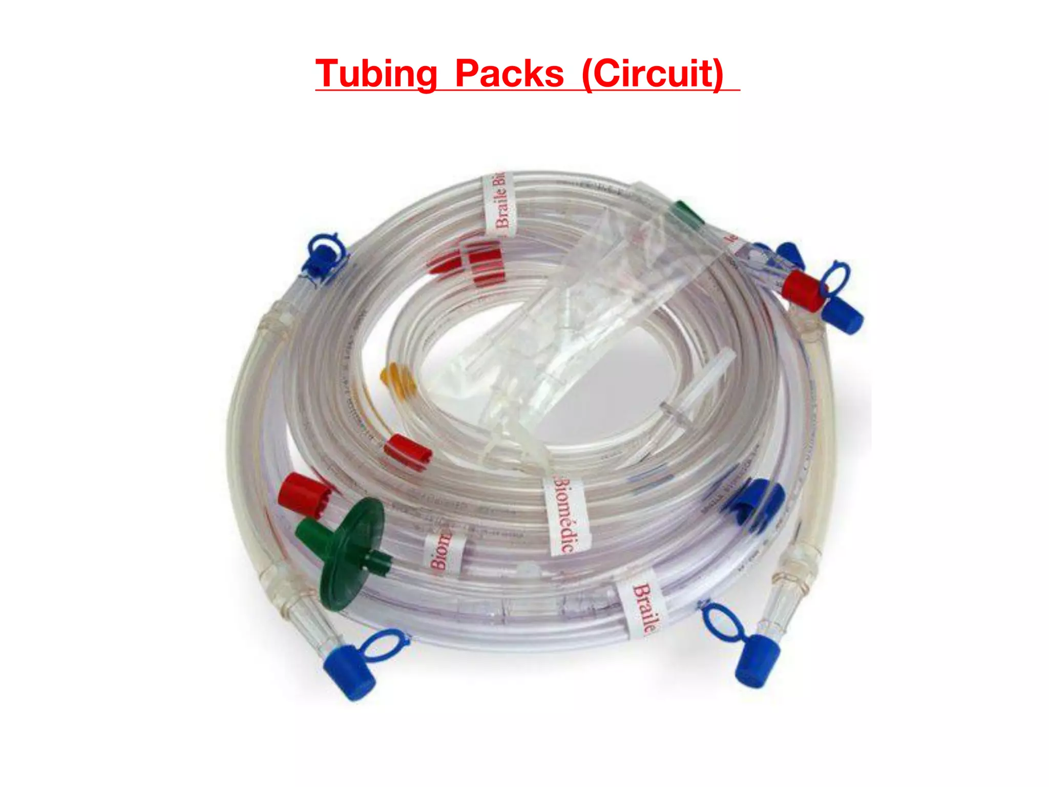 Tubing Packs (Circuit)
 