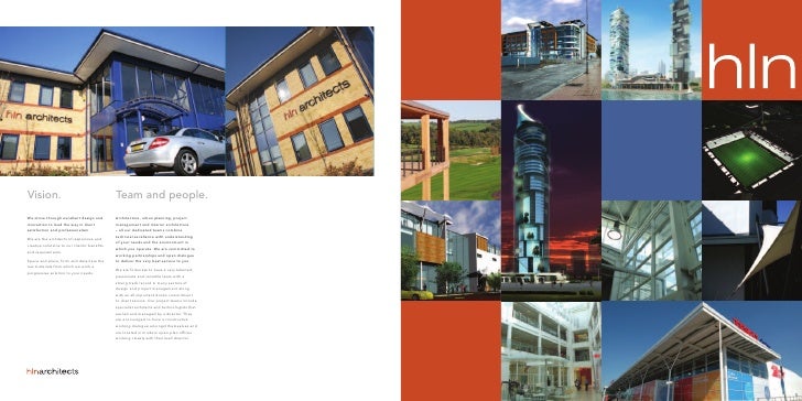architects brochure