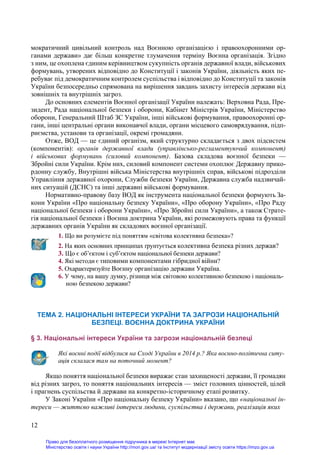 незалежність україни права людини та національна безпека