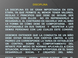 DISCIPLINA
 