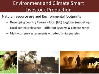 Livestock and food security: An ILRI perspective