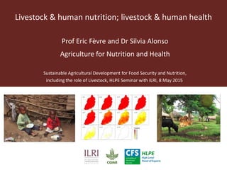Livestock and food security: An ILRI perspective