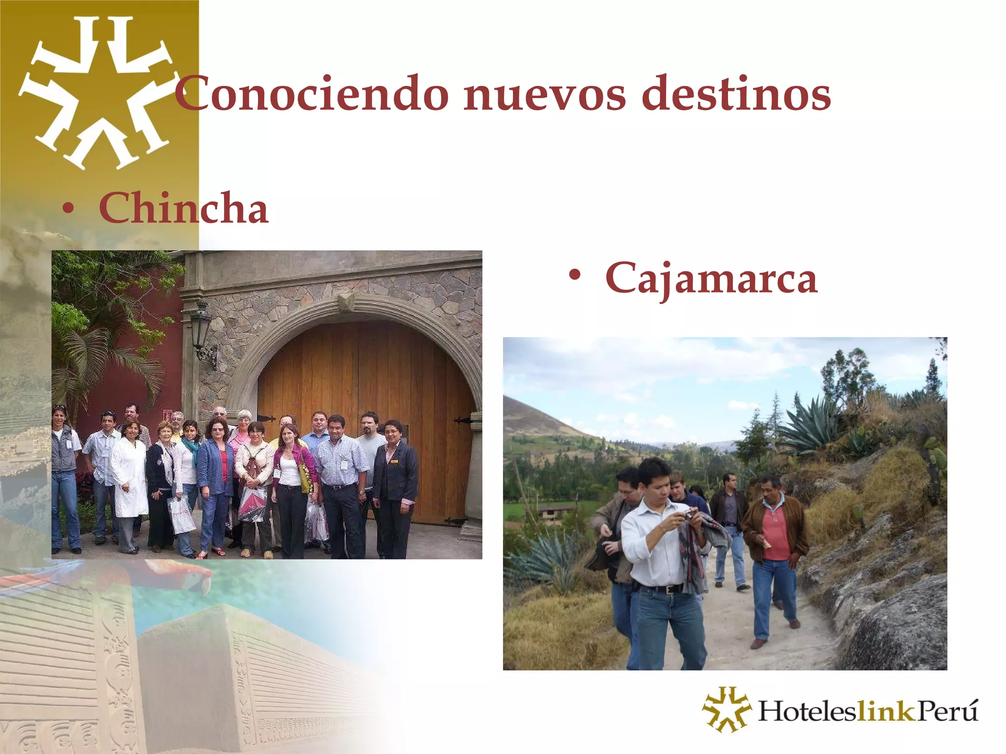 Conociendo nuevos destinos Chincha Cajamarca 