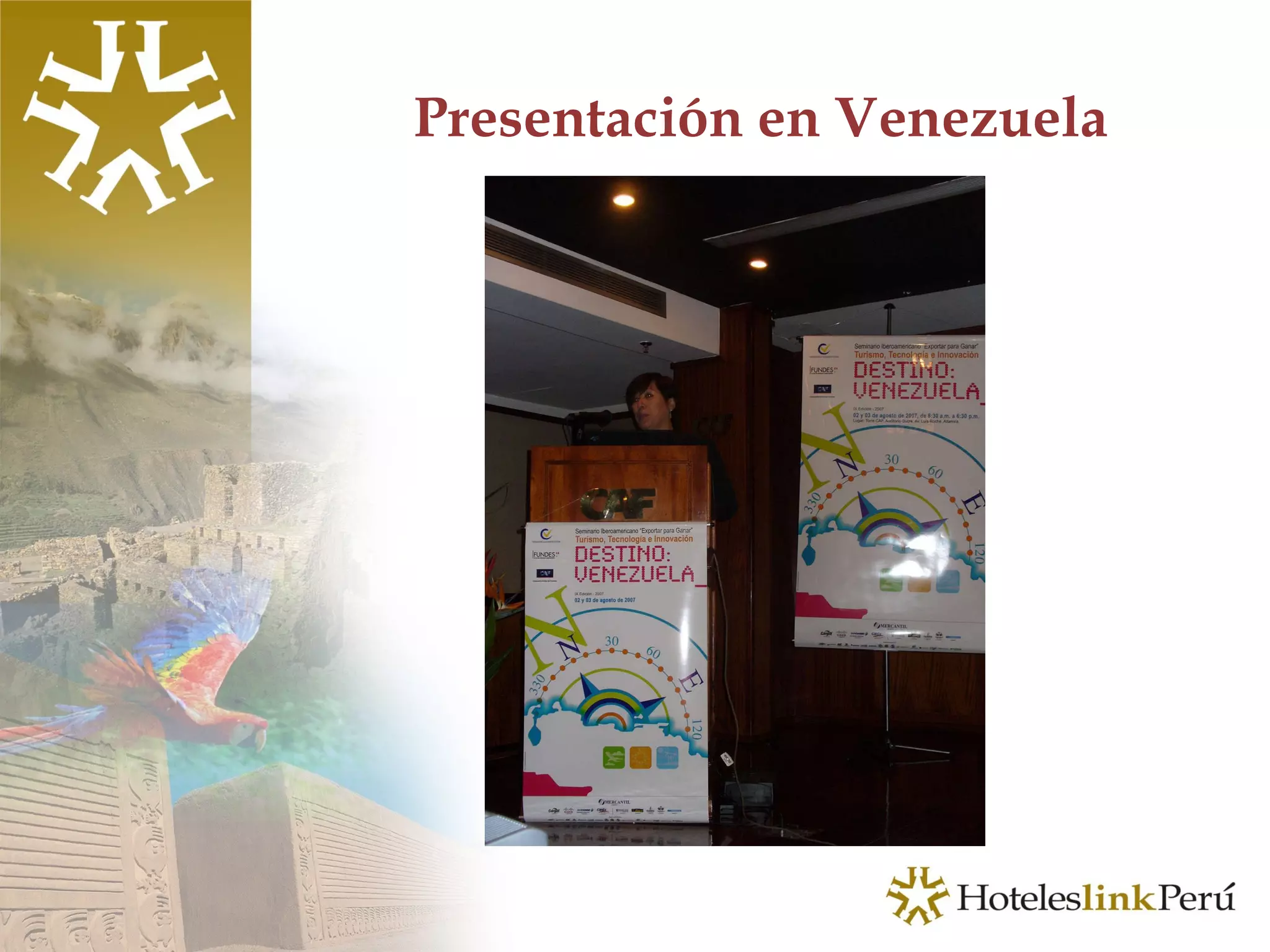 Presentación en Venezuela 