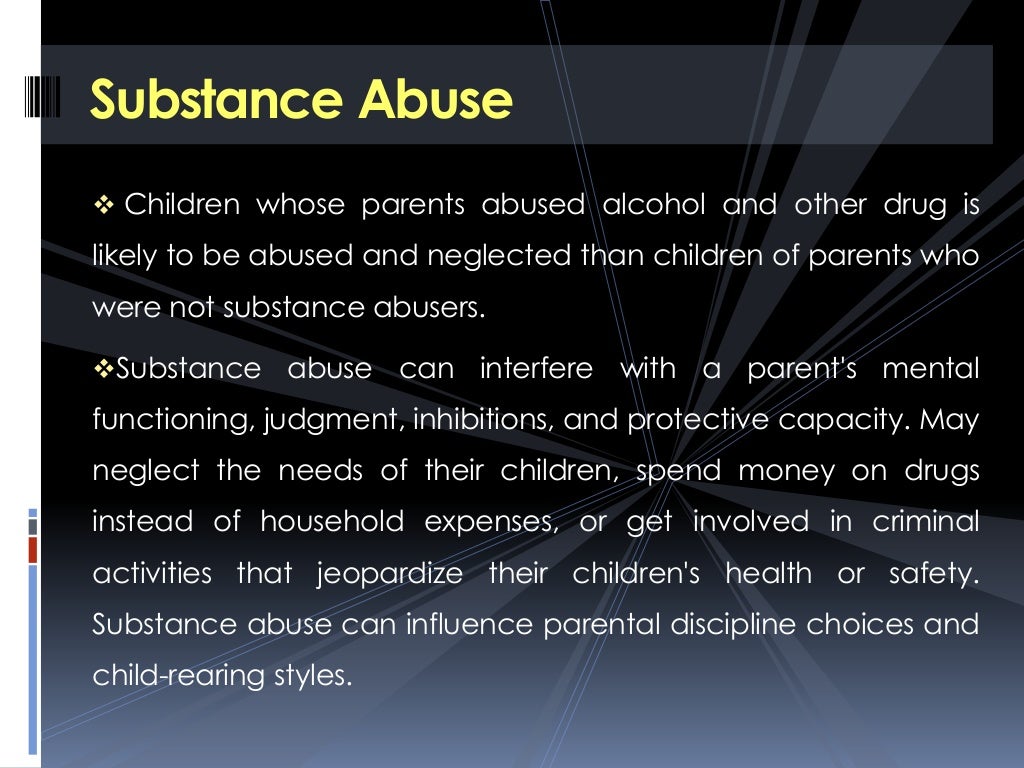 Factors That Contribute To Child Abuse And Neglect parental Factors 