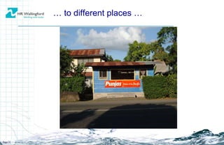 …  to different places … Page  