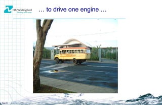 …  to drive one engine … Page  