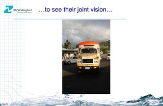 … to see their joint vision… Page  