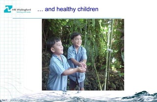 …  and healthy children Page  