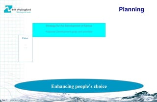 Page  Strategy for the Development of Samoa National Development goals and priorities Enhancing people’s choice Educ. … … . Planning 