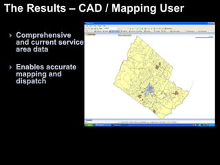 No data for towns911 addressing project