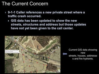 No data for towns911 addressing project