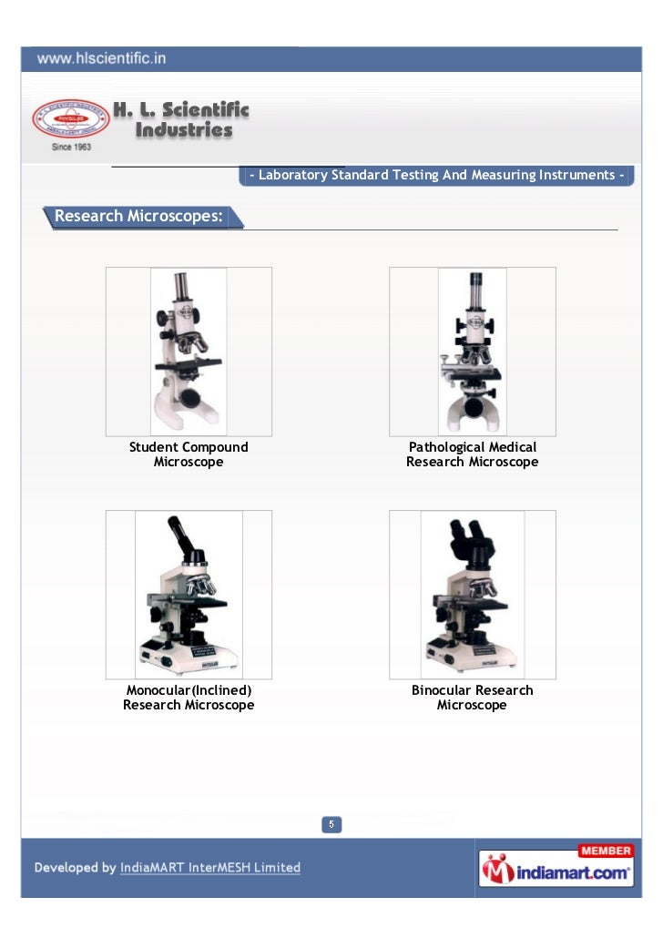 H. L. Scientific Industries, Ambala, Laboratory Standard Testing
