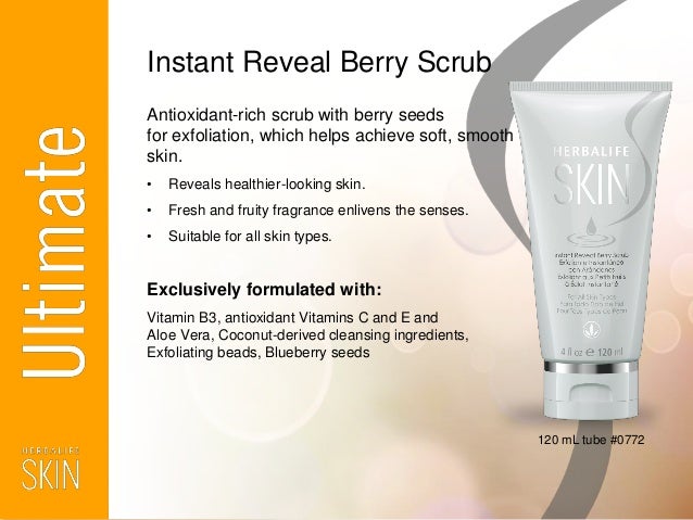 herbalife scrub cleanser