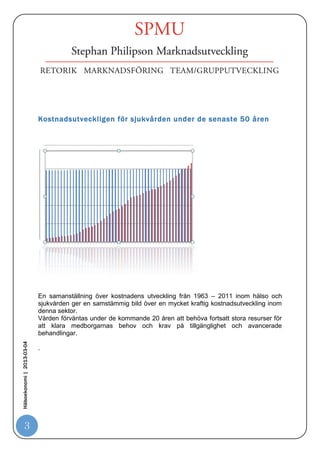 Industrin önskar ett utvecklande samarbete med sjukvården och äldreomsorgen i Sverige. Men där man
                            sätter patientens välbefinnande i centrum. Samtidigt vill man utveckla industrin att bli konkurrenskraftig
                            och lönsam.
Hälsoekonomi | 2013-03-04




                            Sjukvården dras med stora problem och bristande resurser enligt en samstämmig yrkeskår av vårdfolk
                            och oppositionspolitiker i Sverige. Men enligt egna experter är det mer fråga om styrning och processer
                            för att lösa ”krisen.




         3
 