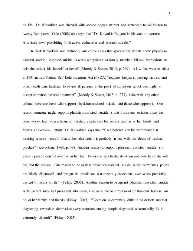 research paper on assisted suicide