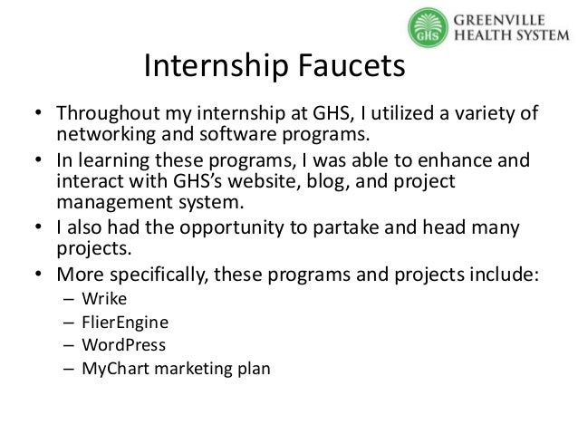 hlth 4200 ghs internship my chart ghs