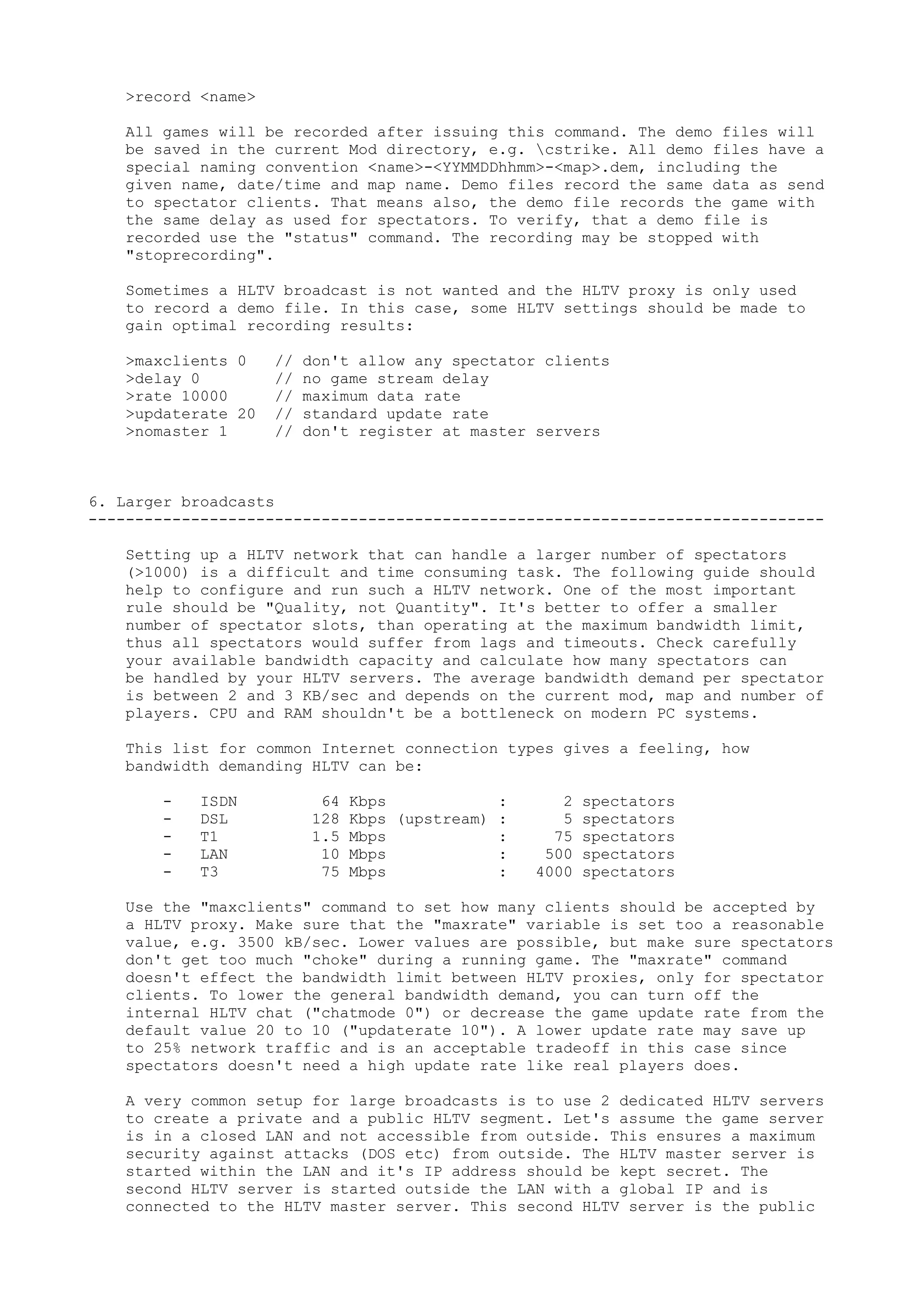 Hltv readme | PDF