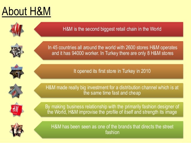 h&m distribution channels