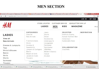 MEN SECTION
 