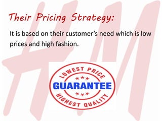 h&m pricing strategy