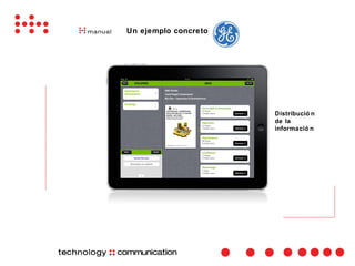 Un ejemplo concreto




                      Distribució n
                      de la
                      informació n
 