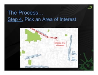 The Process…
Step 4. Pick an Area of Interest
 