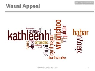 HMB300 - Neuroscience

Visual Appeal

HMB300H1 - Dr. JU - Bye Class!

55

 