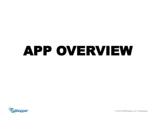 APP OVERVIEW