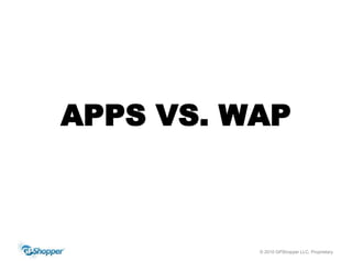 APPS VS. WAP