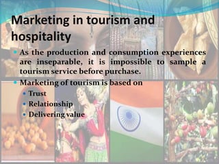 marketing for hospitality tourism and airlines
