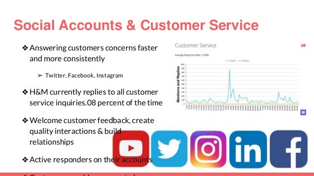 h amp m digital strategy 2017 hm customer service