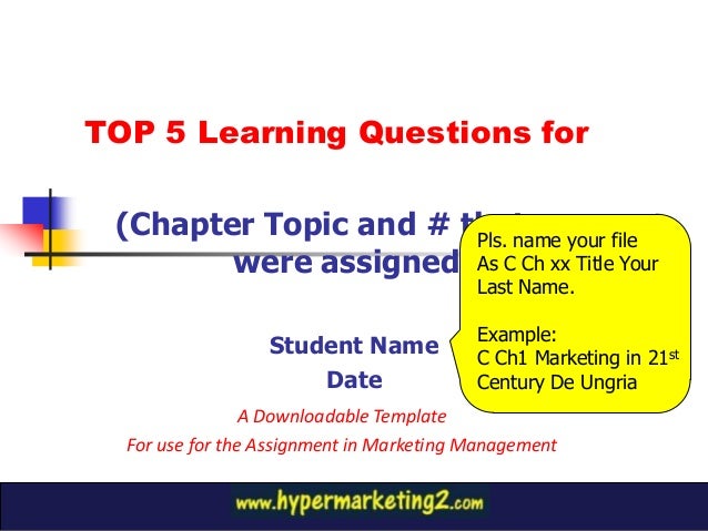 HM Downloadable Template For 10 Multiple Type Questions