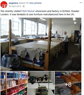 aegistra Facebook: Hitch Mylius Factory Visit