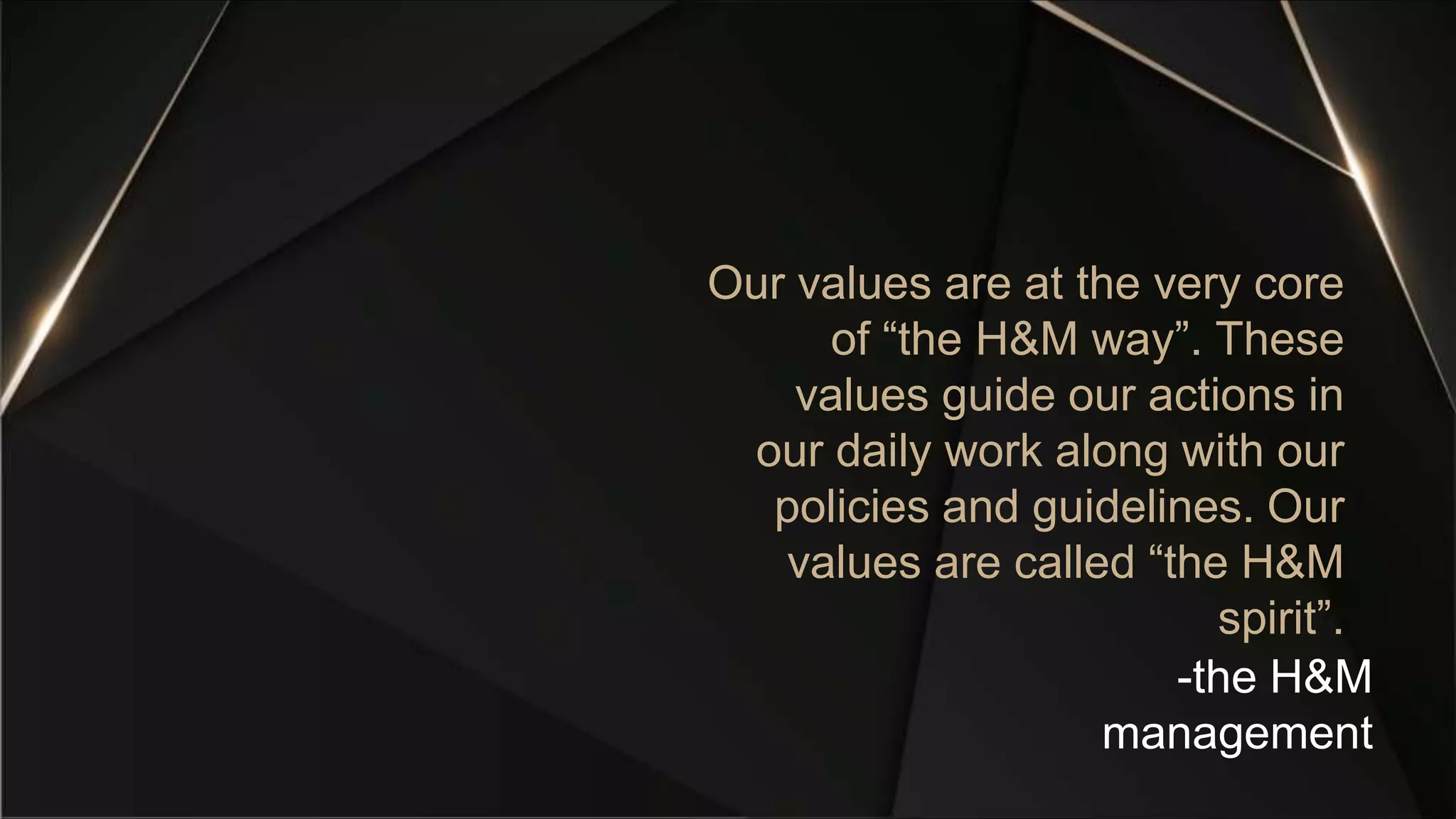 Analysis of H&M | PPTX