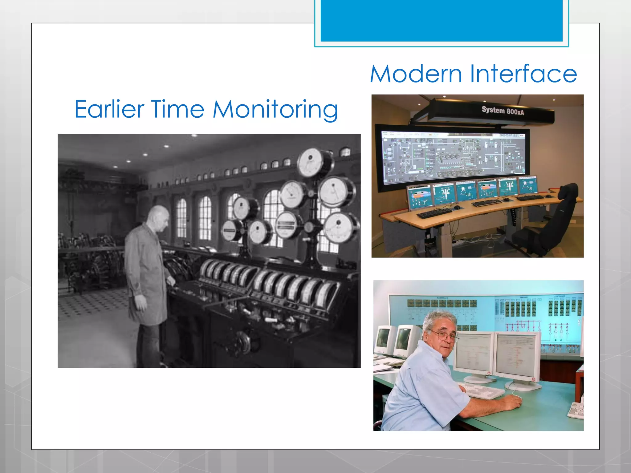 Modern Interface
Earlier Time Monitoring

 