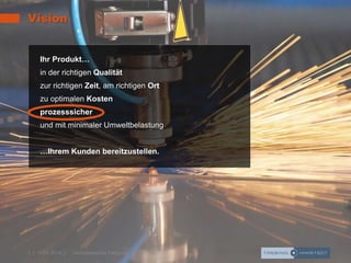 3 | 17.04.2014 | Variantenreiche Fertigung mit SAP ME
Vision
Ihr Produkt…
in der richtigen Qualität
zur richtigen Zeit, am richtigen Ort
zu optimalen Kosten
prozesssicher
und mit minimaler Umweltbelastung
…Ihrem Kunden bereitzustellen.
 