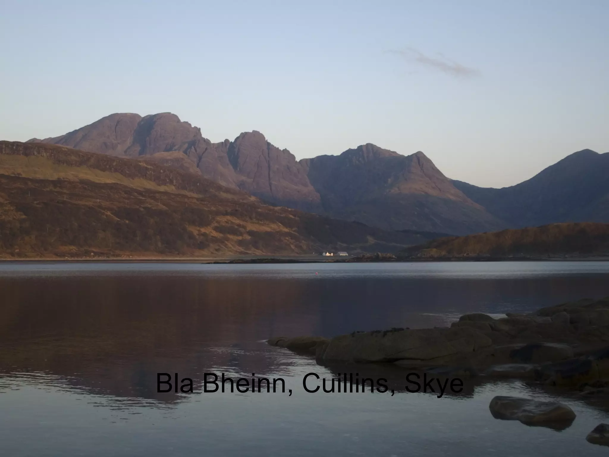 Bla Bheinn, Cuillins, Skye
 