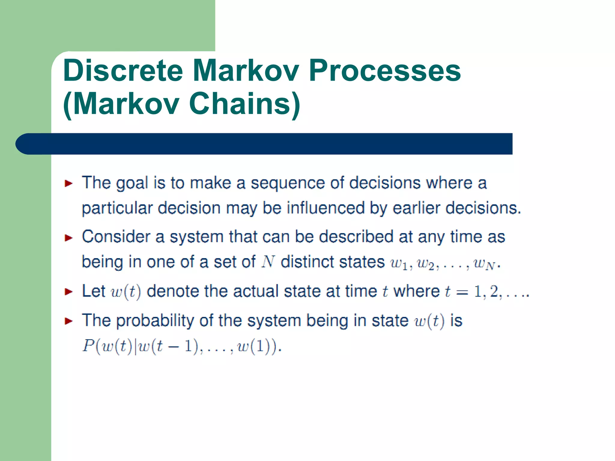 Hidden markov model ppt | PPT | Physics | Science