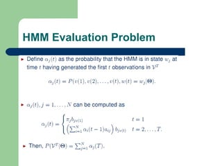Hidden markov model ppt | PPT