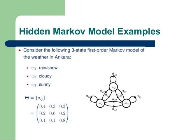 Hidden markov model ppt