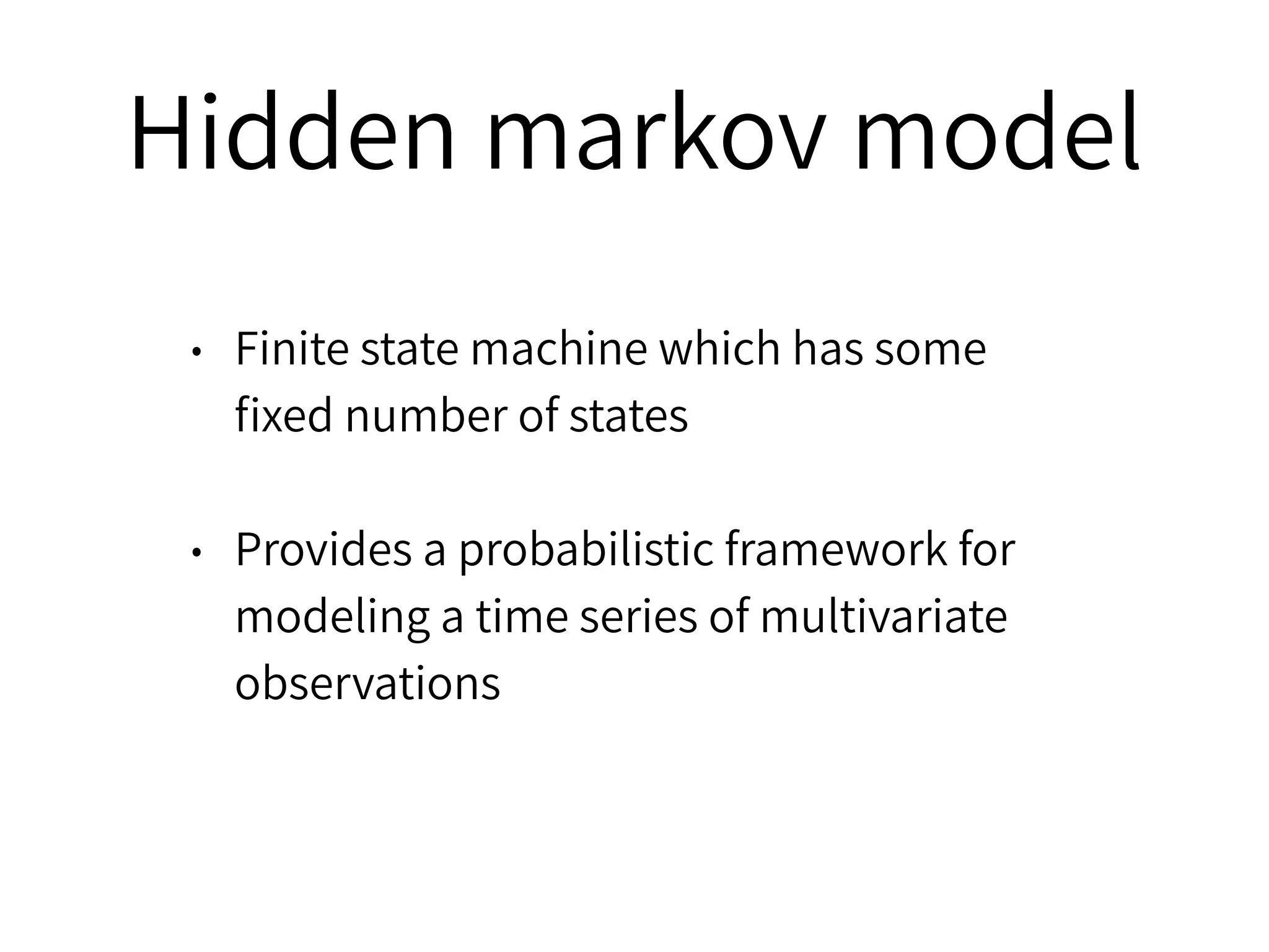 Hidden markov model | PPT