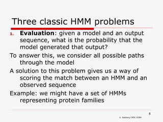 HMM-lecture1 FOR MACHIINE LEARNING AND. | PPT