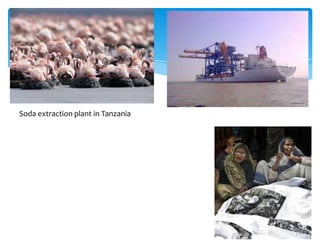 Soda extraction plant in Tanzania
 